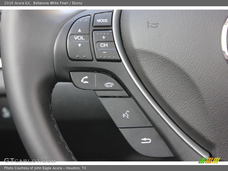 Bellanova White Pearl / Ebony 2016 Acura ILX