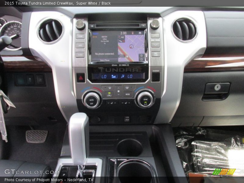 Controls of 2015 Tundra Limited CrewMax