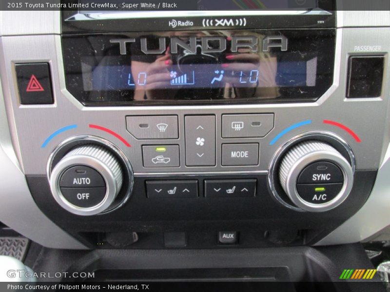 Controls of 2015 Tundra Limited CrewMax