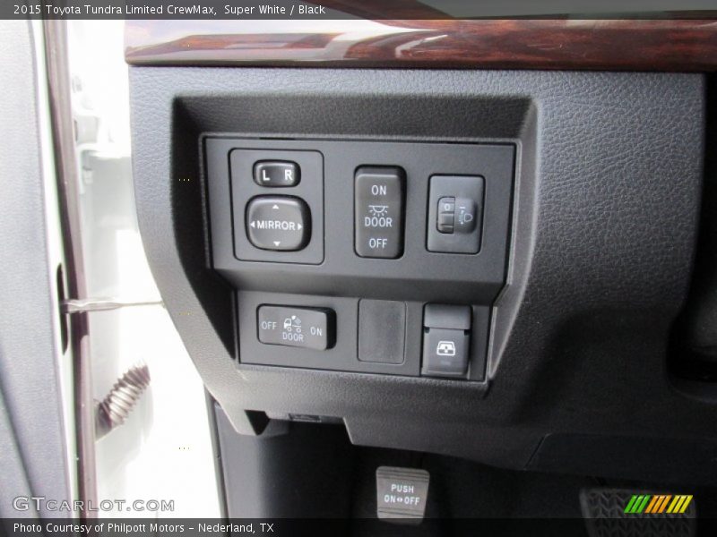 Controls of 2015 Tundra Limited CrewMax