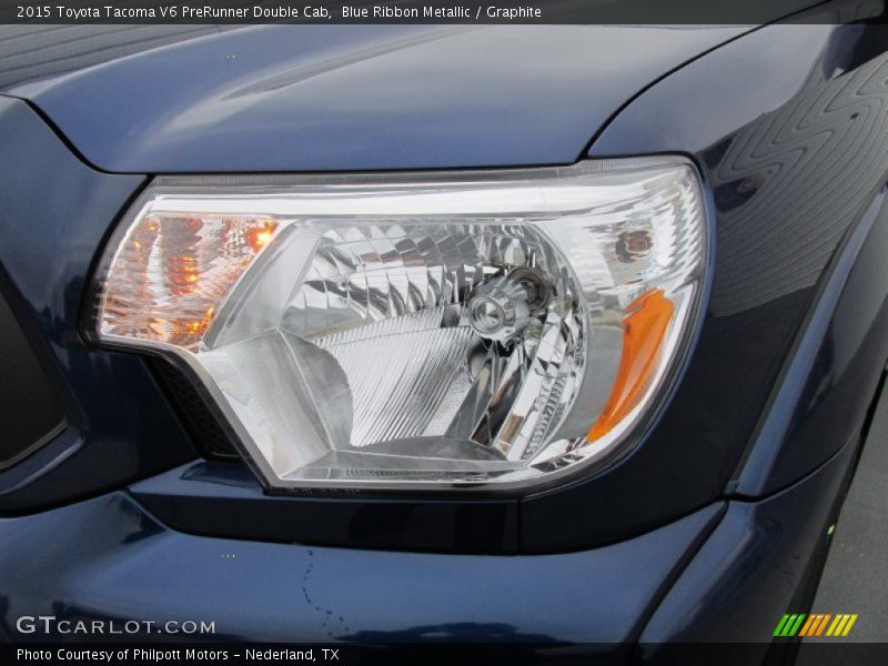 Blue Ribbon Metallic / Graphite 2015 Toyota Tacoma V6 PreRunner Double Cab