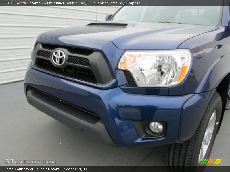 Blue Ribbon Metallic / Graphite 2015 Toyota Tacoma V6 PreRunner Double Cab
