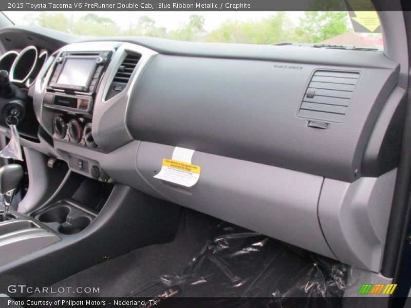 Blue Ribbon Metallic / Graphite 2015 Toyota Tacoma V6 PreRunner Double Cab