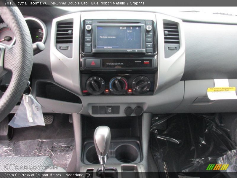 Blue Ribbon Metallic / Graphite 2015 Toyota Tacoma V6 PreRunner Double Cab