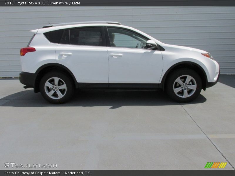 Super White / Latte 2015 Toyota RAV4 XLE