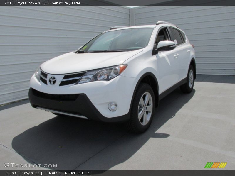 Super White / Latte 2015 Toyota RAV4 XLE