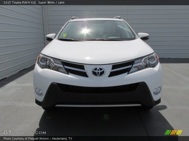 Super White / Latte 2015 Toyota RAV4 XLE