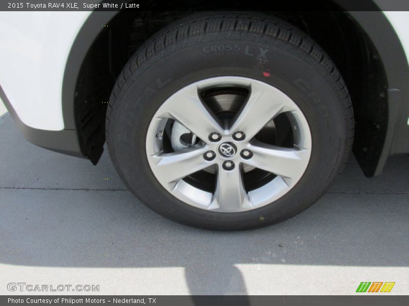 Super White / Latte 2015 Toyota RAV4 XLE