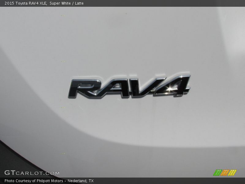 Super White / Latte 2015 Toyota RAV4 XLE