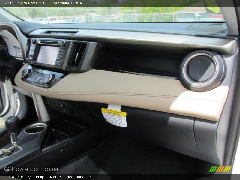 Super White / Latte 2015 Toyota RAV4 XLE