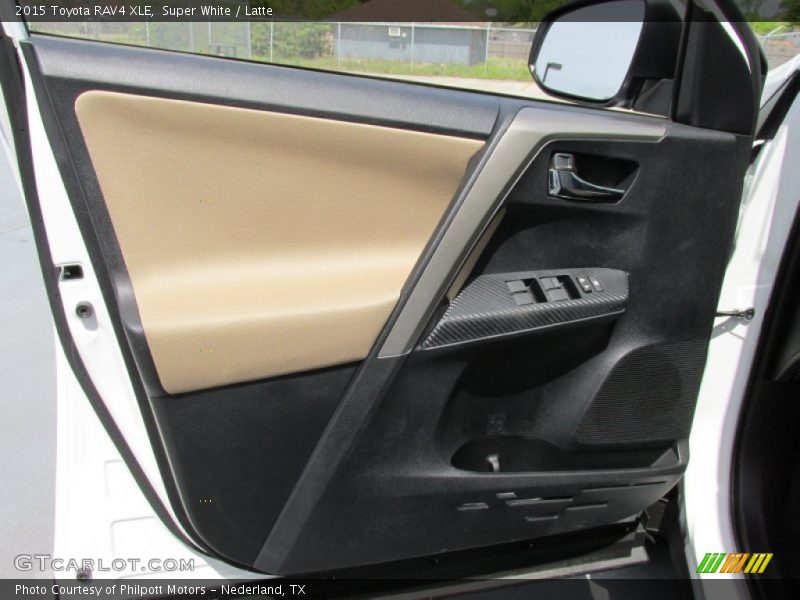 Super White / Latte 2015 Toyota RAV4 XLE