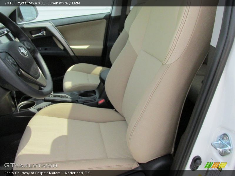 Super White / Latte 2015 Toyota RAV4 XLE