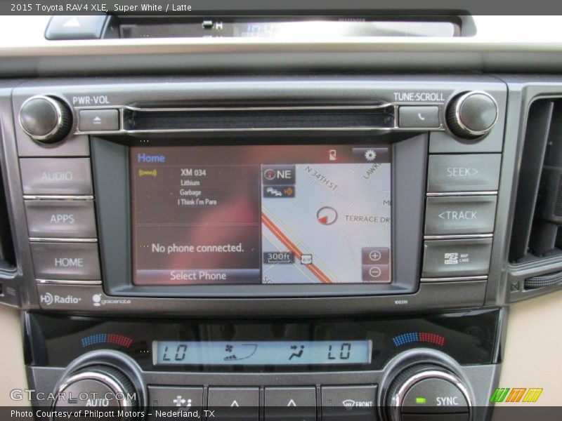 Super White / Latte 2015 Toyota RAV4 XLE