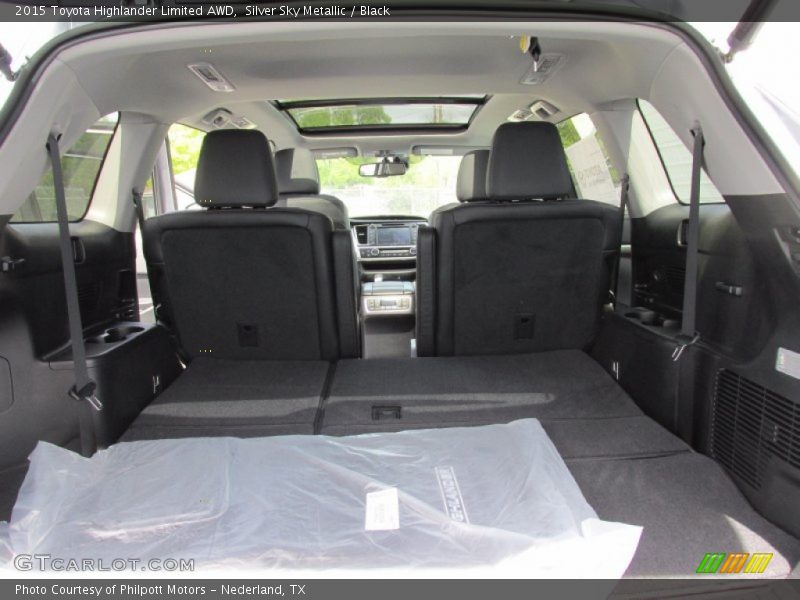 Silver Sky Metallic / Black 2015 Toyota Highlander Limited AWD