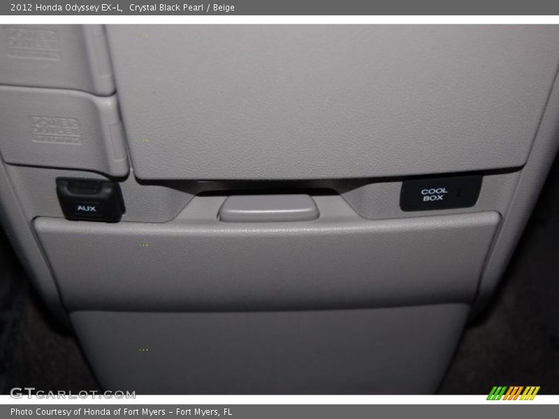 Crystal Black Pearl / Beige 2012 Honda Odyssey EX-L