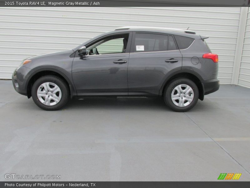 Magnetic Gray Metallic / Ash 2015 Toyota RAV4 LE