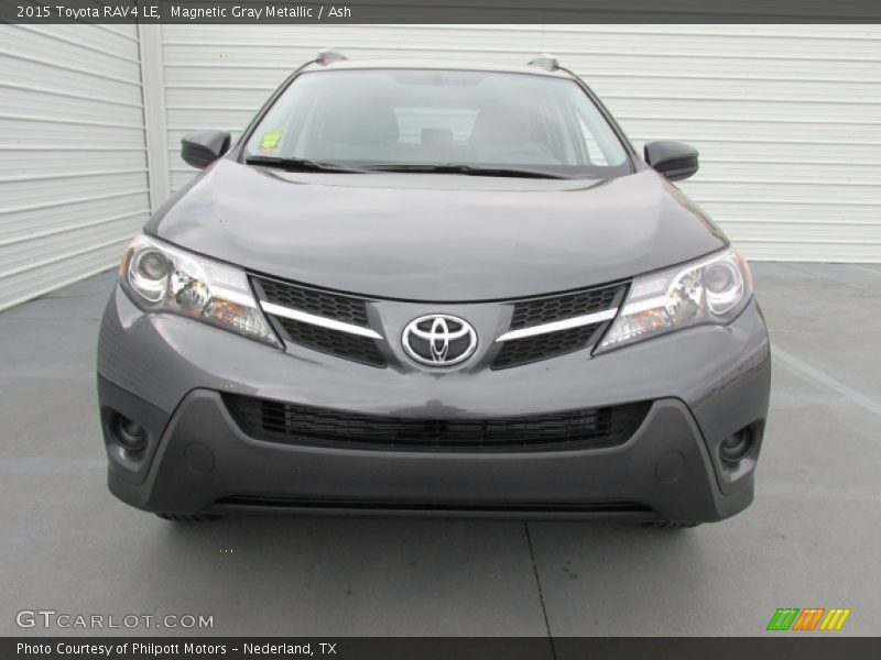 Magnetic Gray Metallic / Ash 2015 Toyota RAV4 LE