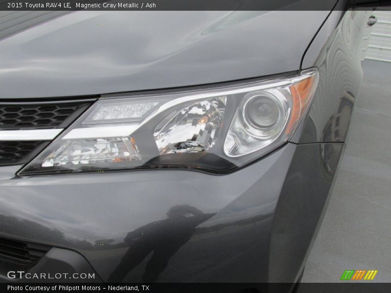 Magnetic Gray Metallic / Ash 2015 Toyota RAV4 LE