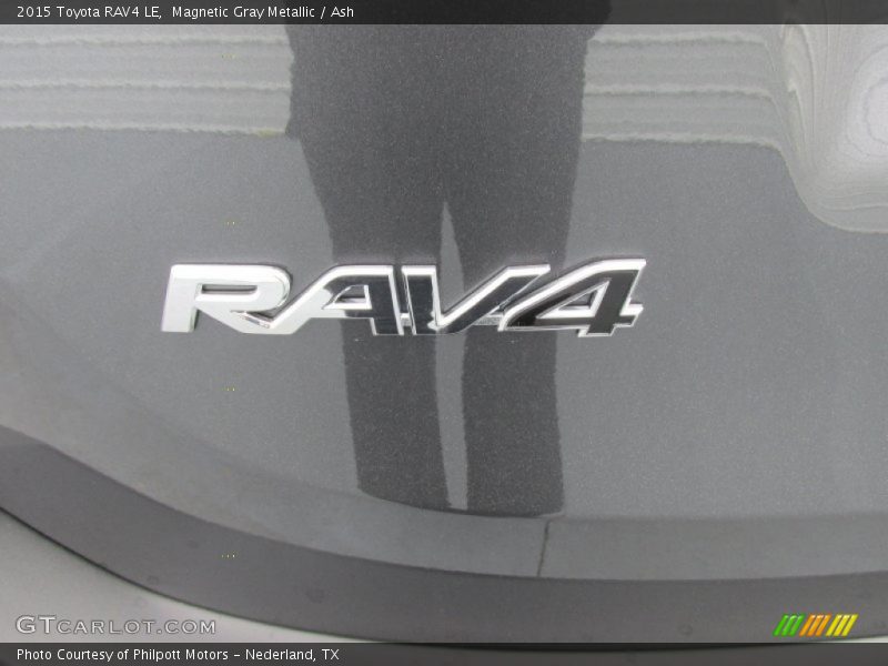 Magnetic Gray Metallic / Ash 2015 Toyota RAV4 LE