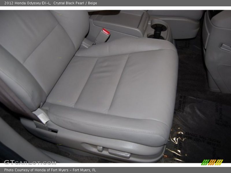Crystal Black Pearl / Beige 2012 Honda Odyssey EX-L