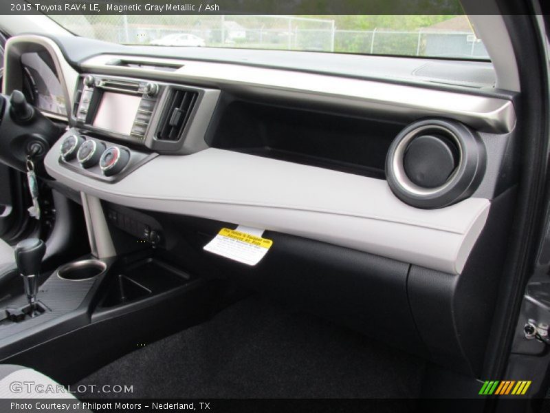 Magnetic Gray Metallic / Ash 2015 Toyota RAV4 LE