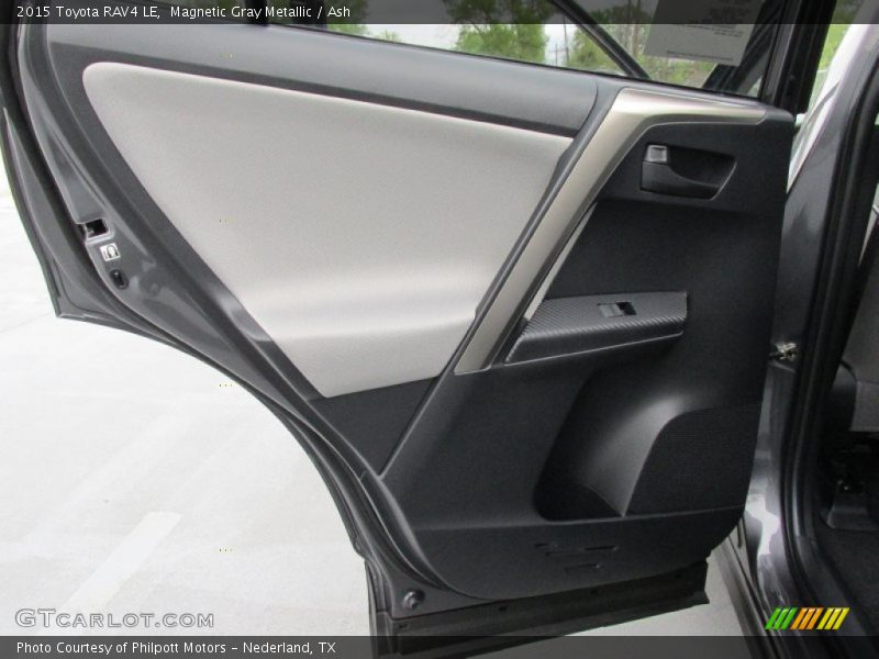 Magnetic Gray Metallic / Ash 2015 Toyota RAV4 LE
