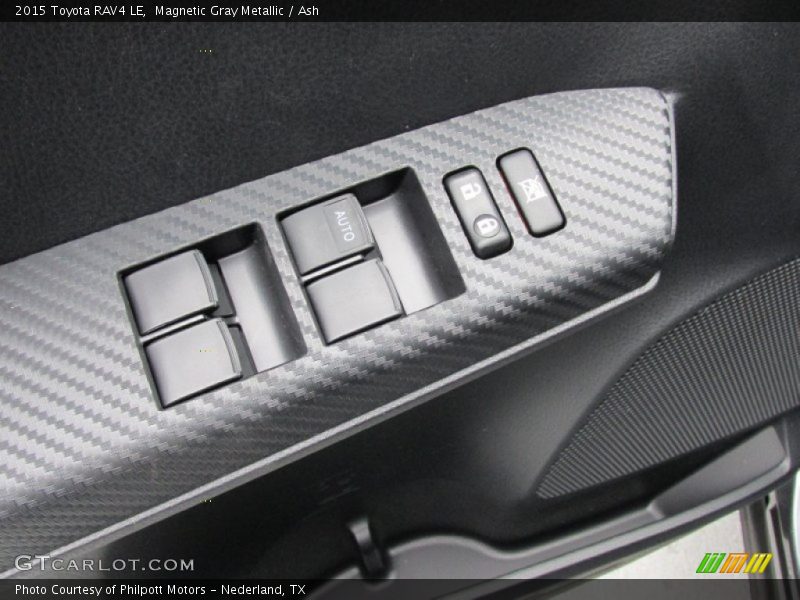 Magnetic Gray Metallic / Ash 2015 Toyota RAV4 LE