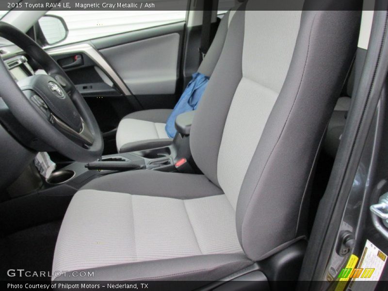 Magnetic Gray Metallic / Ash 2015 Toyota RAV4 LE