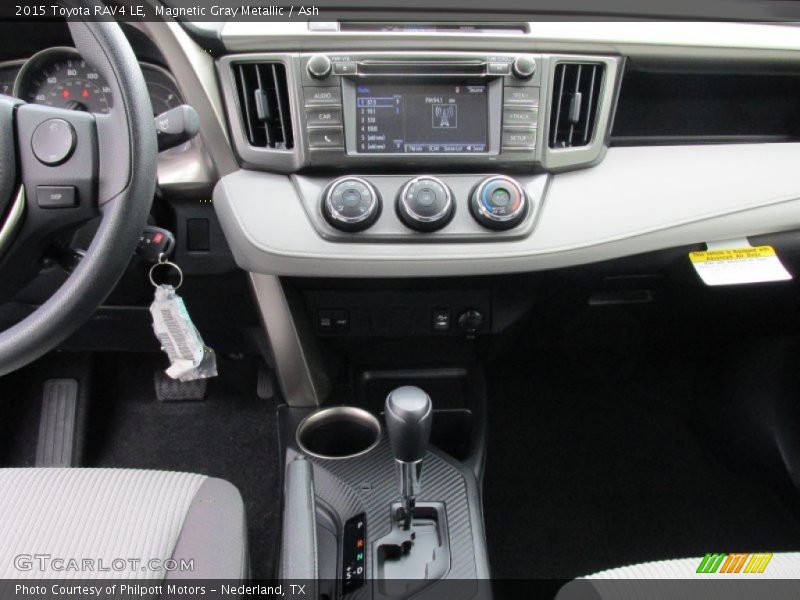 Magnetic Gray Metallic / Ash 2015 Toyota RAV4 LE