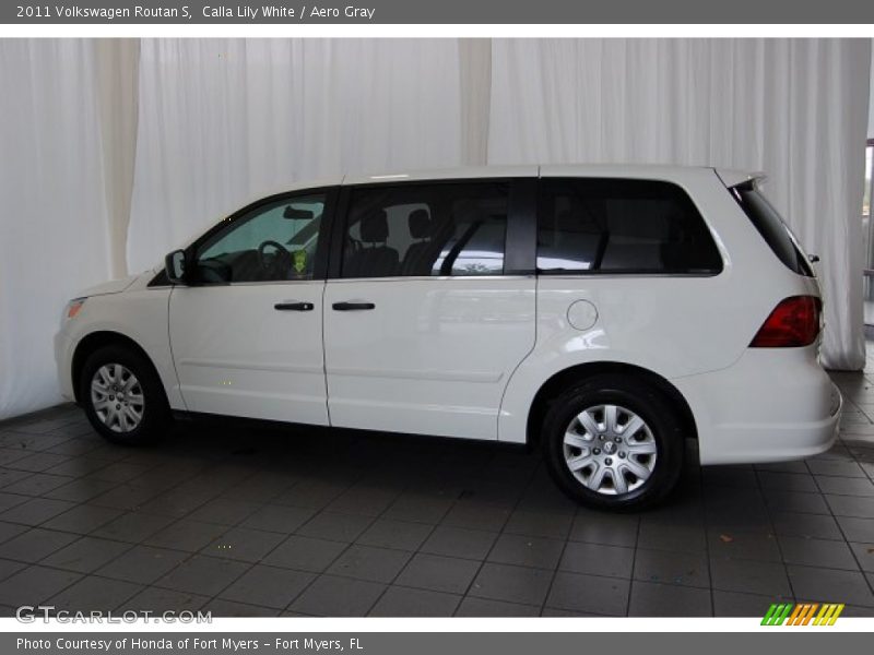 Calla Lily White / Aero Gray 2011 Volkswagen Routan S