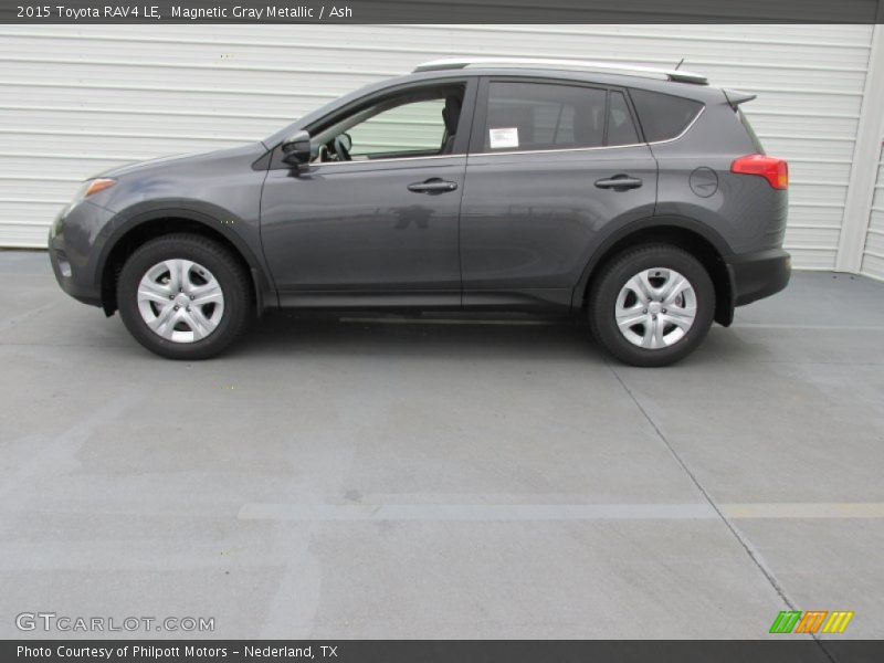 Magnetic Gray Metallic / Ash 2015 Toyota RAV4 LE