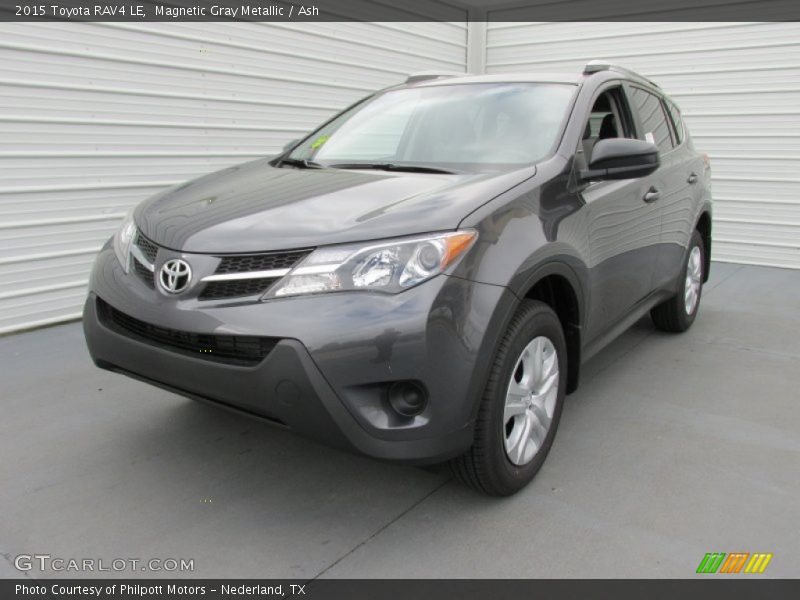 Magnetic Gray Metallic / Ash 2015 Toyota RAV4 LE