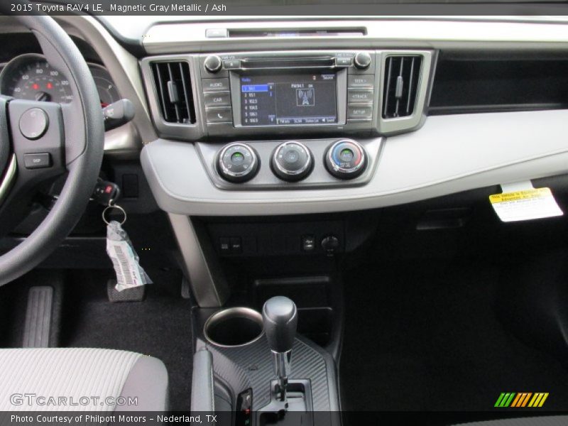 Magnetic Gray Metallic / Ash 2015 Toyota RAV4 LE