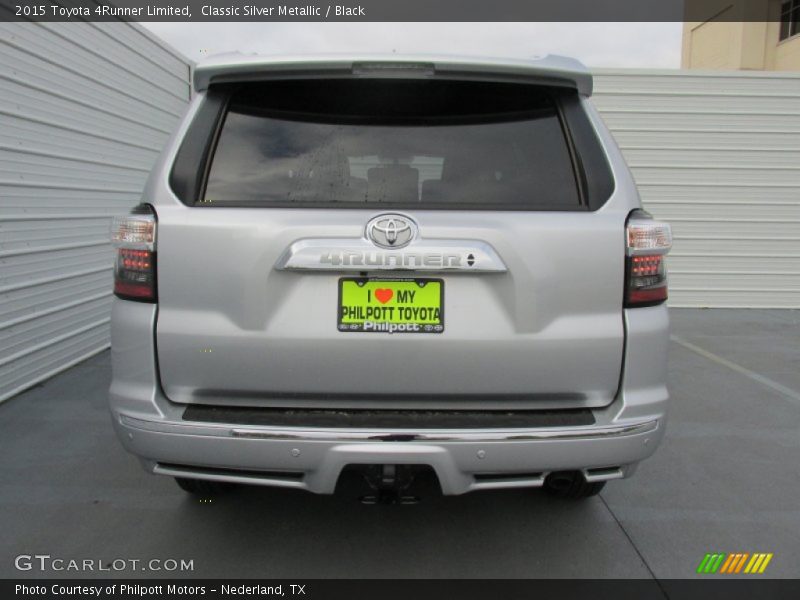 Classic Silver Metallic / Black 2015 Toyota 4Runner Limited