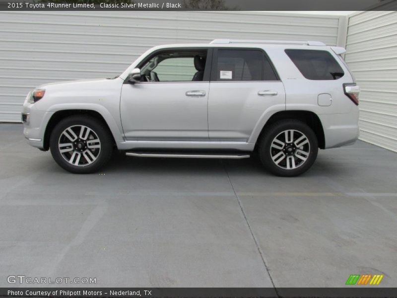 Classic Silver Metallic / Black 2015 Toyota 4Runner Limited