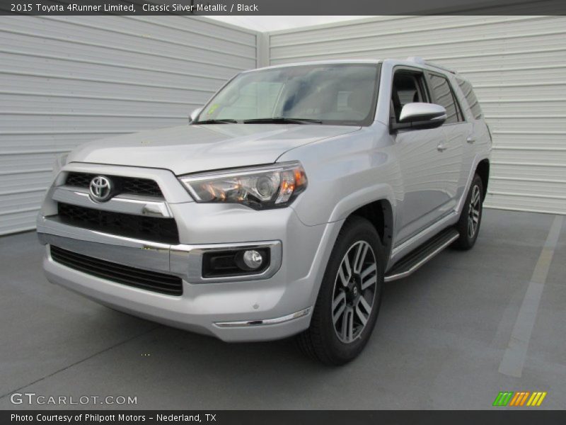Classic Silver Metallic / Black 2015 Toyota 4Runner Limited