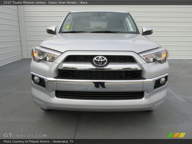 Classic Silver Metallic / Black 2015 Toyota 4Runner Limited