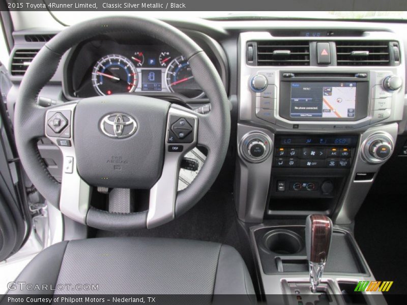 Classic Silver Metallic / Black 2015 Toyota 4Runner Limited