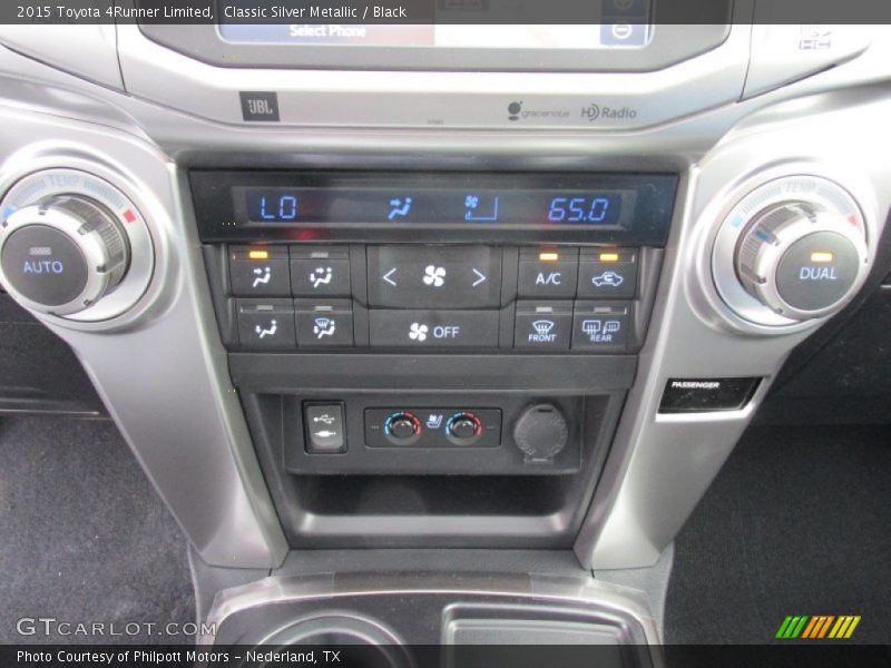 Classic Silver Metallic / Black 2015 Toyota 4Runner Limited