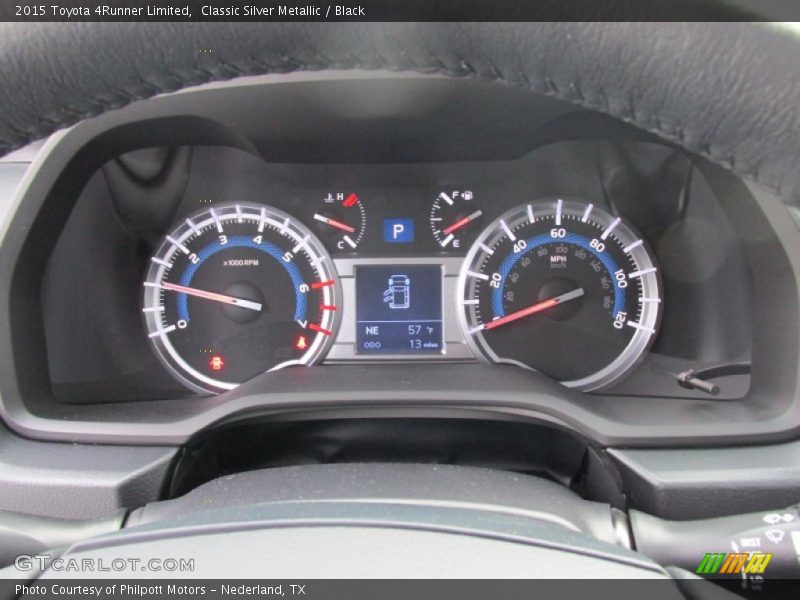 Classic Silver Metallic / Black 2015 Toyota 4Runner Limited