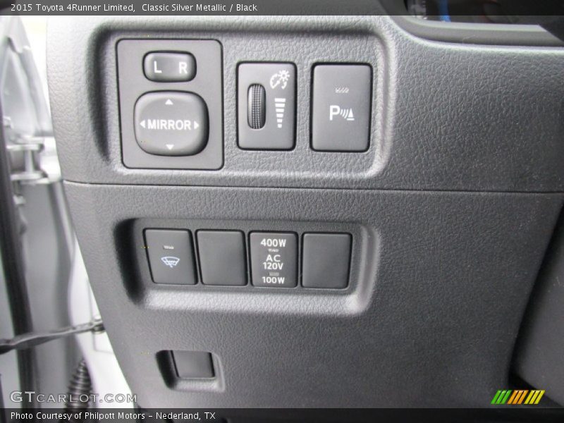 Classic Silver Metallic / Black 2015 Toyota 4Runner Limited