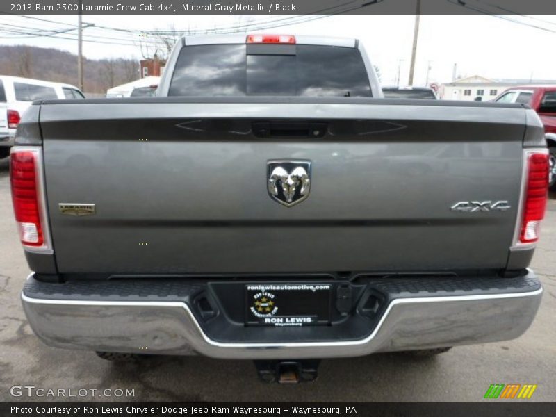 Mineral Gray Metallic / Black 2013 Ram 2500 Laramie Crew Cab 4x4