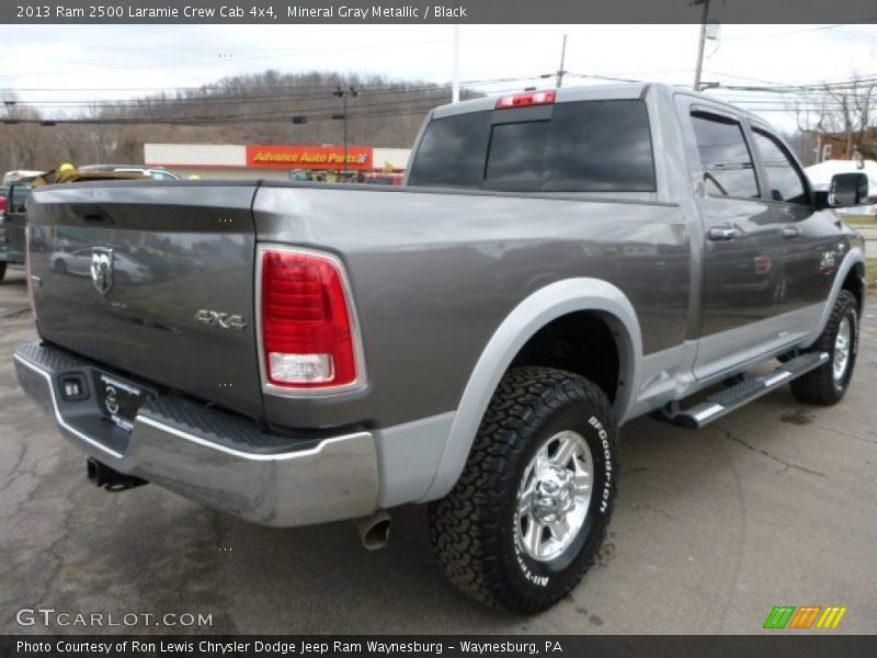 Mineral Gray Metallic / Black 2013 Ram 2500 Laramie Crew Cab 4x4