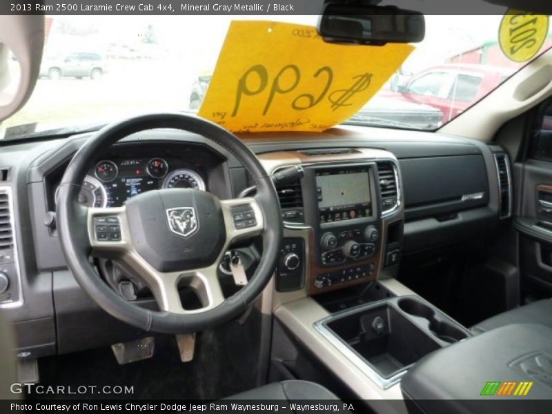 Mineral Gray Metallic / Black 2013 Ram 2500 Laramie Crew Cab 4x4