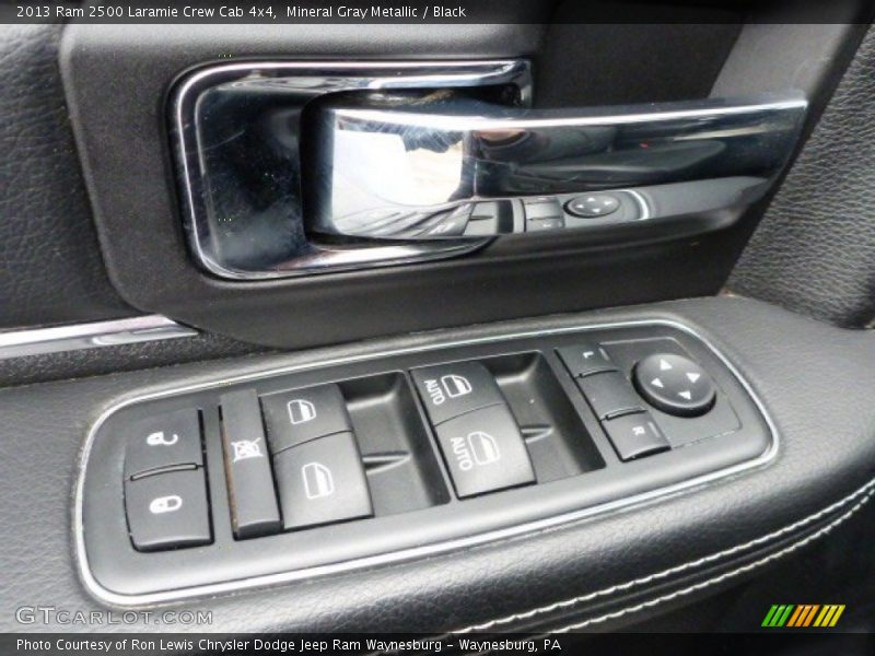 Mineral Gray Metallic / Black 2013 Ram 2500 Laramie Crew Cab 4x4