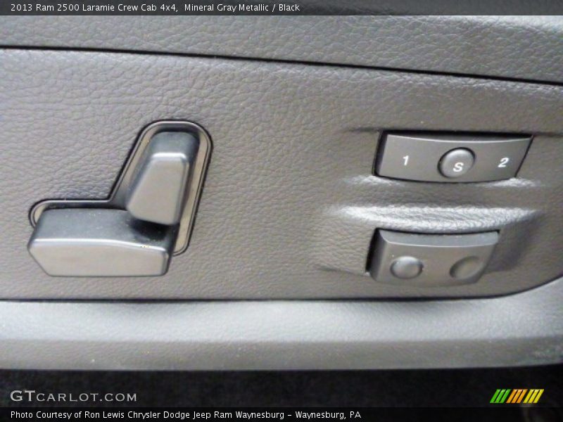 Mineral Gray Metallic / Black 2013 Ram 2500 Laramie Crew Cab 4x4