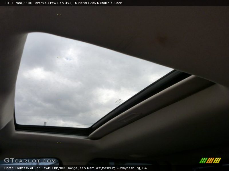 Mineral Gray Metallic / Black 2013 Ram 2500 Laramie Crew Cab 4x4