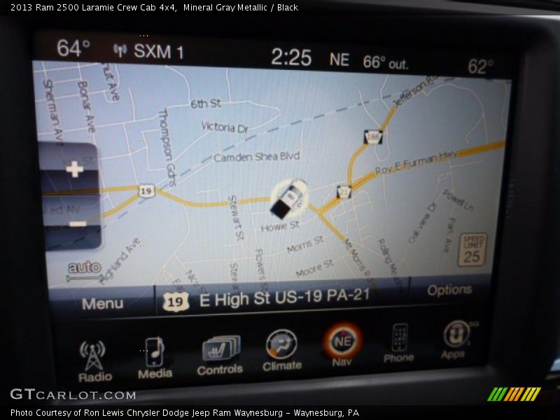 Mineral Gray Metallic / Black 2013 Ram 2500 Laramie Crew Cab 4x4