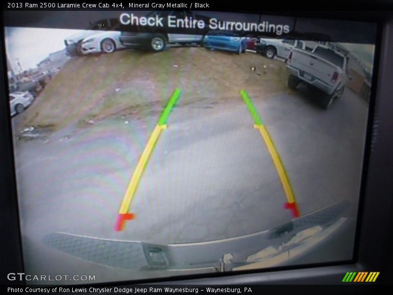 Mineral Gray Metallic / Black 2013 Ram 2500 Laramie Crew Cab 4x4