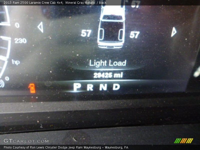 Mineral Gray Metallic / Black 2013 Ram 2500 Laramie Crew Cab 4x4